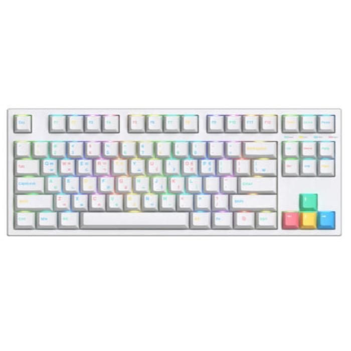 앱코 키보드 유선 텐키리스 기계식 RGB LED 홀리 판다