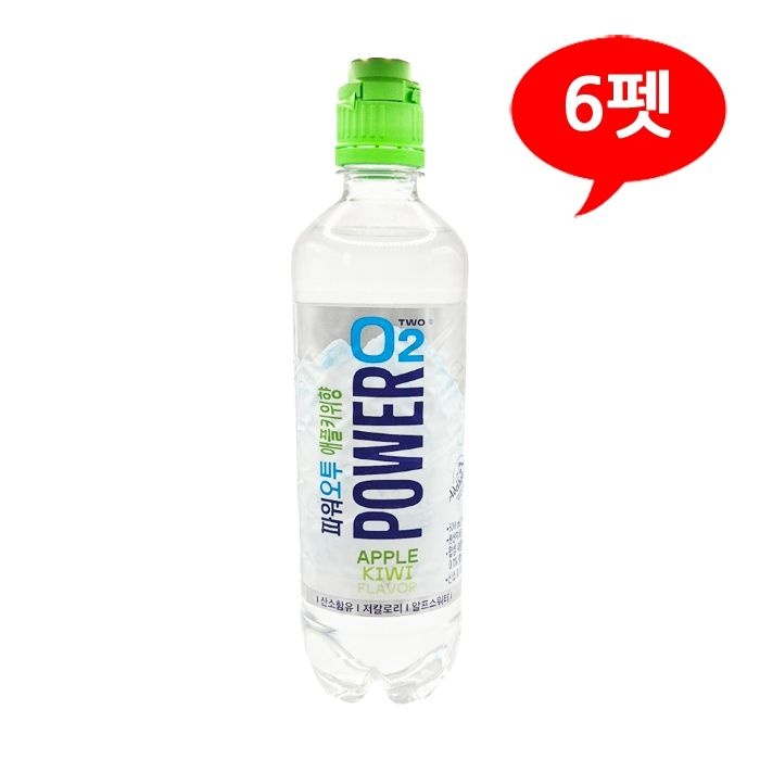 [농심] 파워오투 애플키위 500mLx6펫