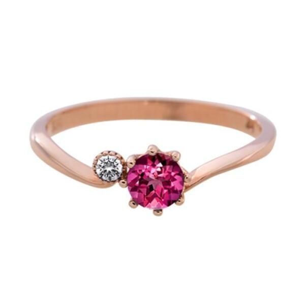 [다미쥬] [다미젬] 14k 아리아 랩다이아 반지