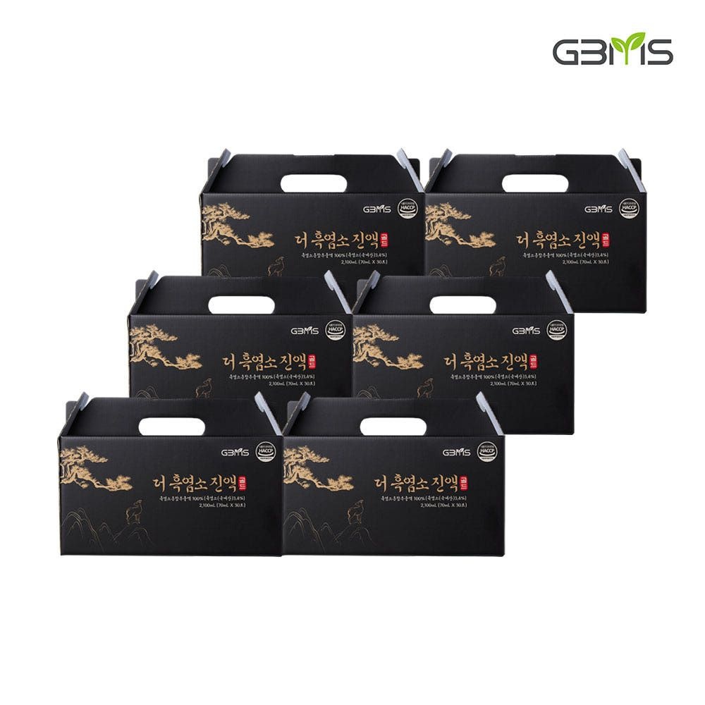 리뉴얼 신동진 원장 더 흑염소 진액 골드 70ml 30포 6개