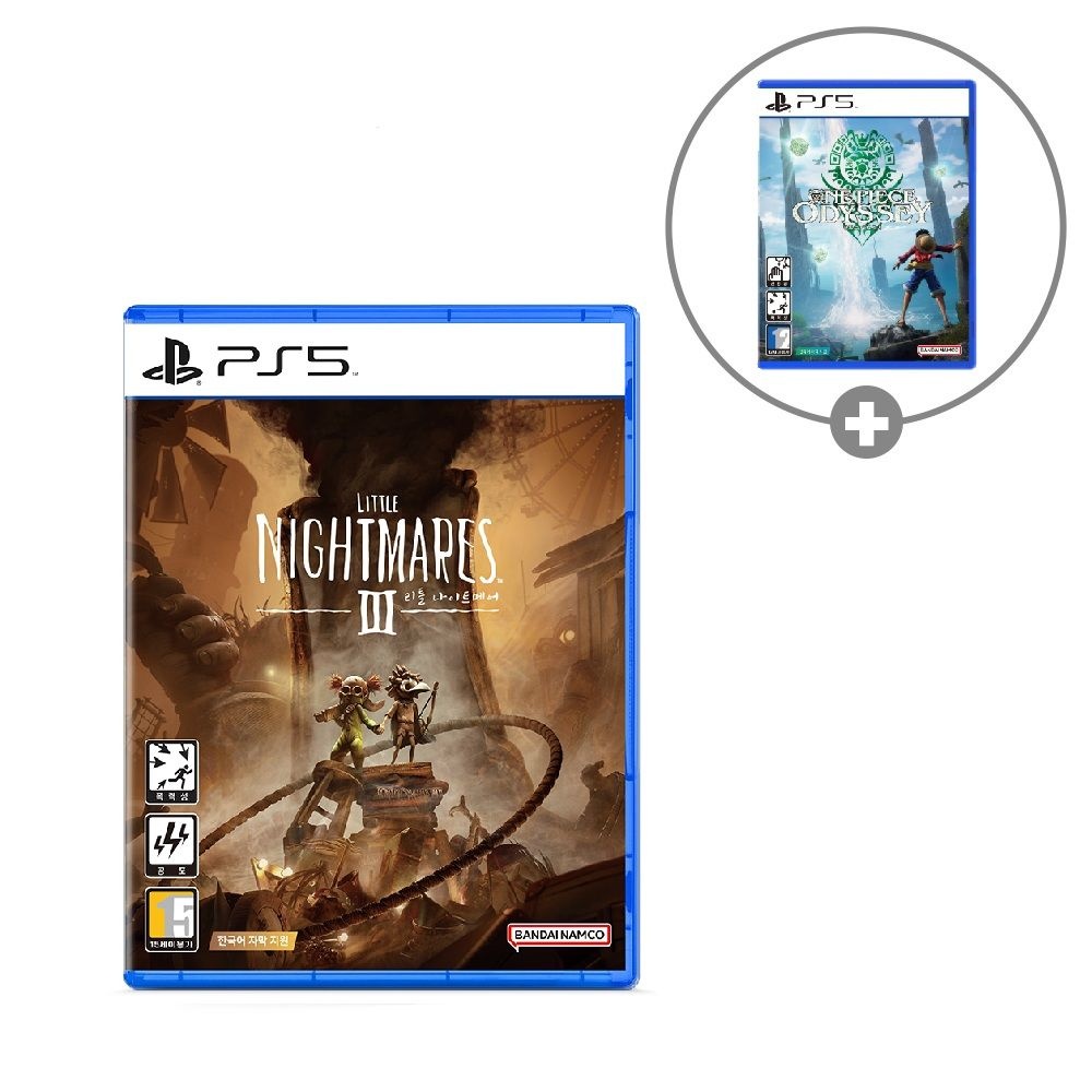 플레이스테이션 PS5 리틀 나이트메어 3 일반판 + 원피스 오디세이 타이틀