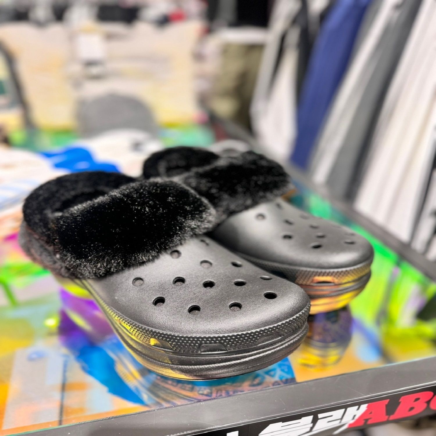 [롯데백화점] ABC마트 [크록스]베이 라인드 클로그 CRS211753 BLACK LE1220626687