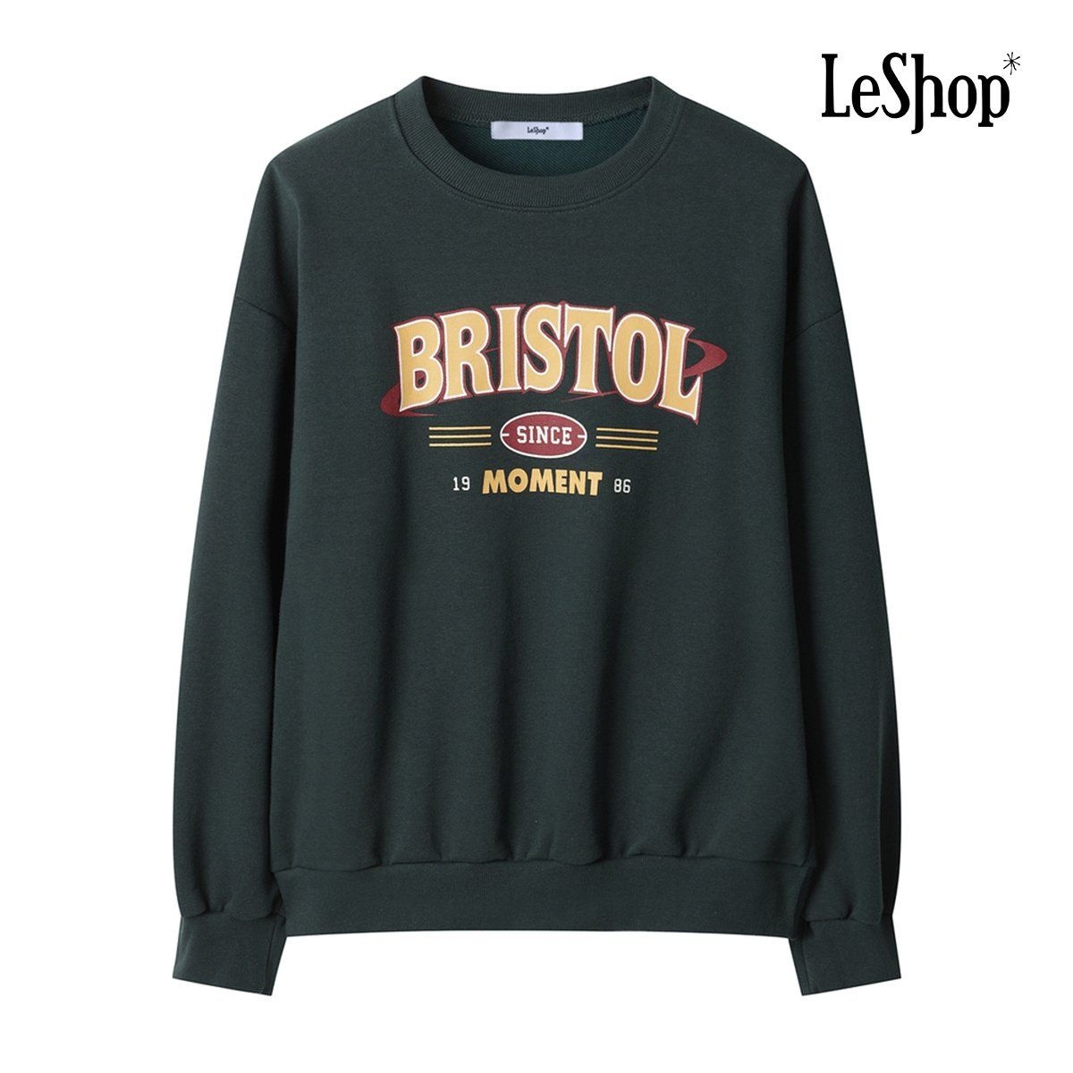 르샵 LESHOP 텍스트 맨투맨 티셔츠 BP9TS012A 571118