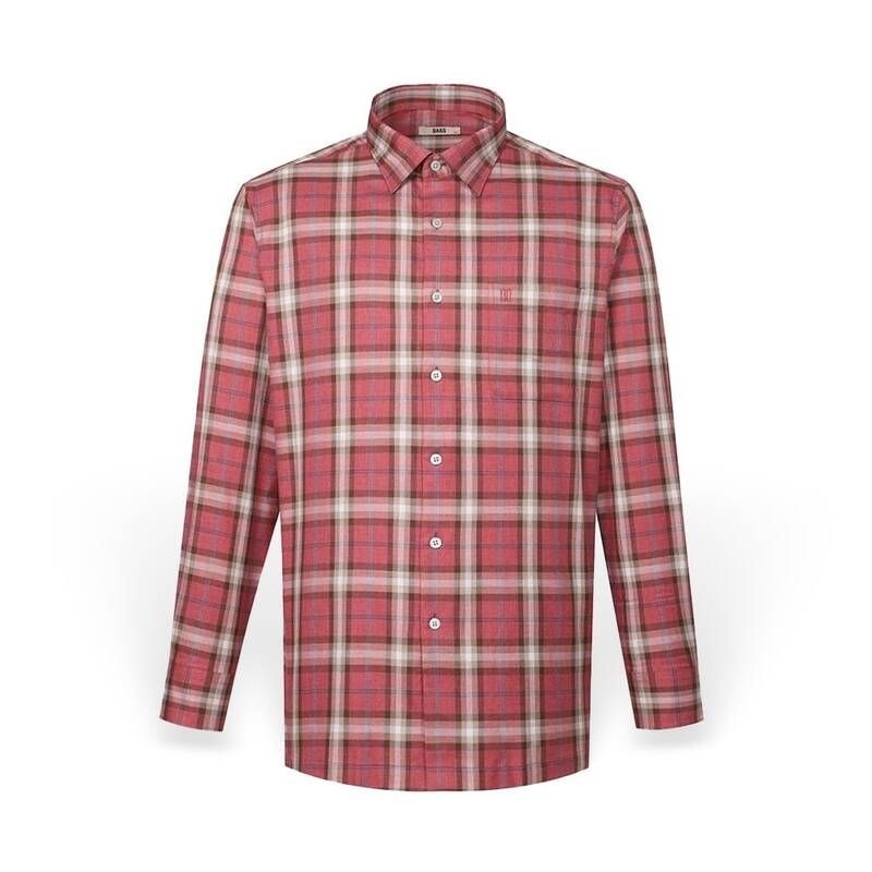 닥스 셔츠 남성 윈도우체크 일반핏 긴소매셔츠 DLA3SHCL113R1 260762