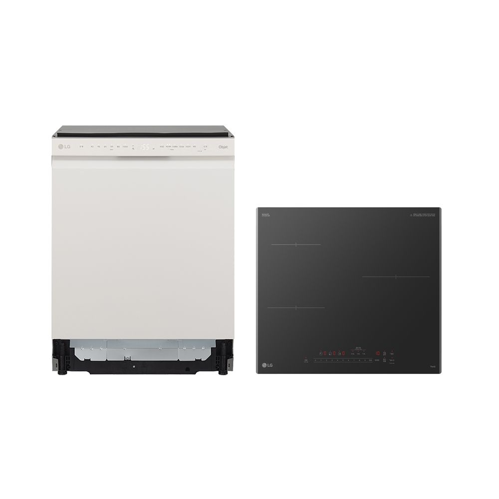 LG 디오스 식기세척기 인덕션 세트 DUE5BGL1E+BEI3ASB2OE (5BG1E-ASB2E)