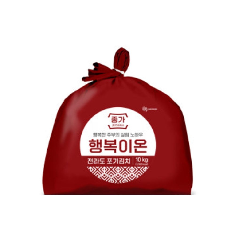 종가 대상 종가 행복이온 전라도 포기김치 10kg