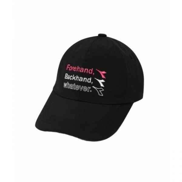 디아도라 diadora 우븐 테니스 볼캡 BLACK D5143TCP52BLK 307083 [매장상품]