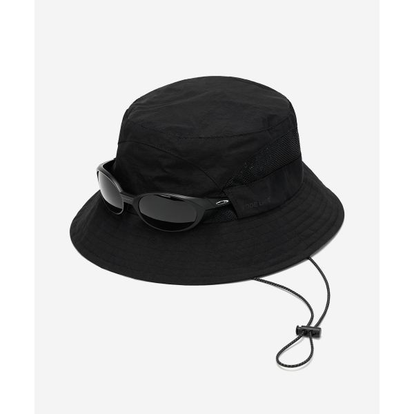 NODE LABS DEV:5 HAT 01 SUNGLASS CUT BUCKET HAT_BLACK ANACAYX005BK 204890