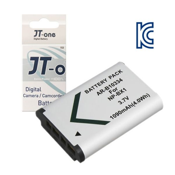 제이티원 소니 NP-BX1 호환배터리 RX100 RX1R FDR-X1000V CX240E MV1