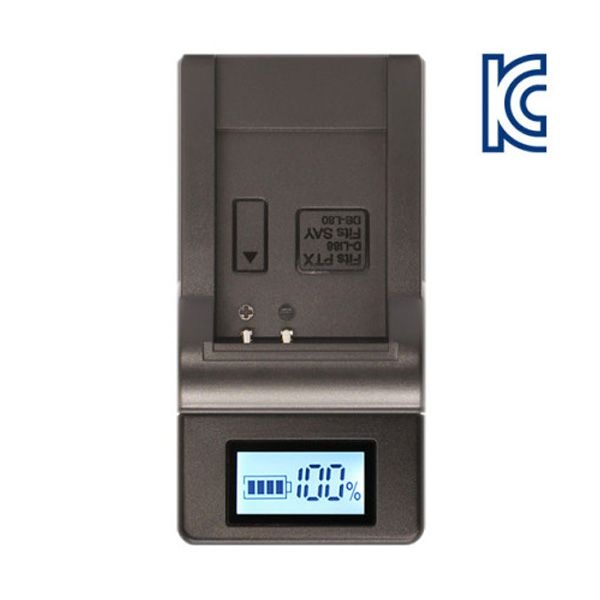 제이티원 산요 DB-L80A LCD 호환충전기 VPC-X1200 X1420 작티 VPC-GH1 CG100 DMC-CG11