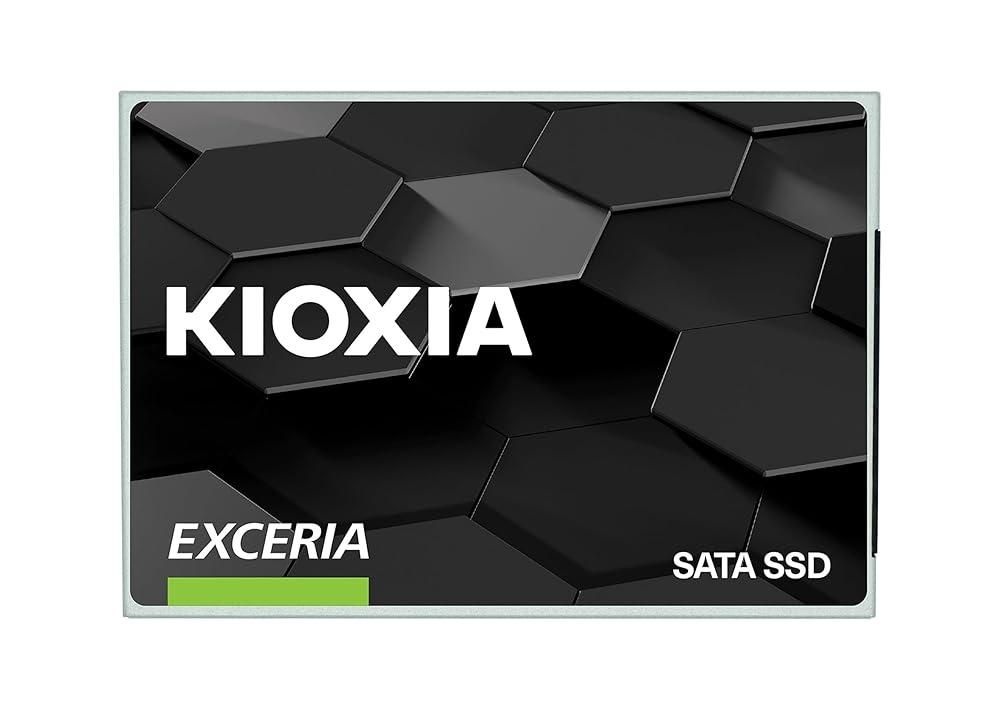 [해외] KIOXIA EXCERIA SATA SSD 480GB 2.5인치 직렬 ATASATA 6Gbit/s, 읽기/쓰기 속도 최대 555/540MB/s, 노트북/노트북, 데스크탑 PC, H