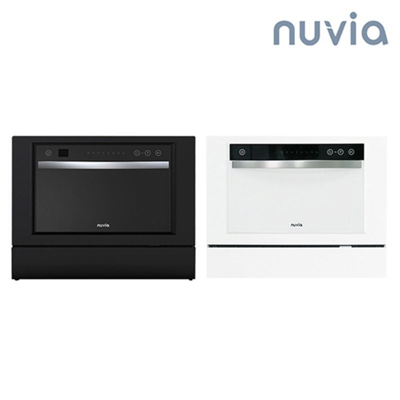 누비아OEM 누비아 6인용 무설치 무타공 식기세척기 NDW-NI6 가정용 텀블러 건조 살균