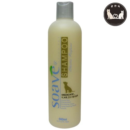 쏘아베 이 벼룩 진드기 샴푸 500ml 강아지 샴푸 린스 약용샴푸