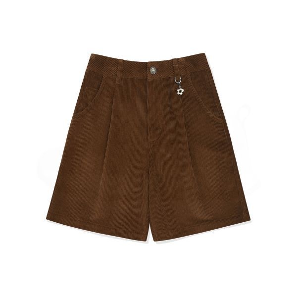 <매장정품> 와키윌리 WACKY WILLY 우먼스 코듀로이 버뮤다팬츠 브라운 WA2503SO61BR 470796