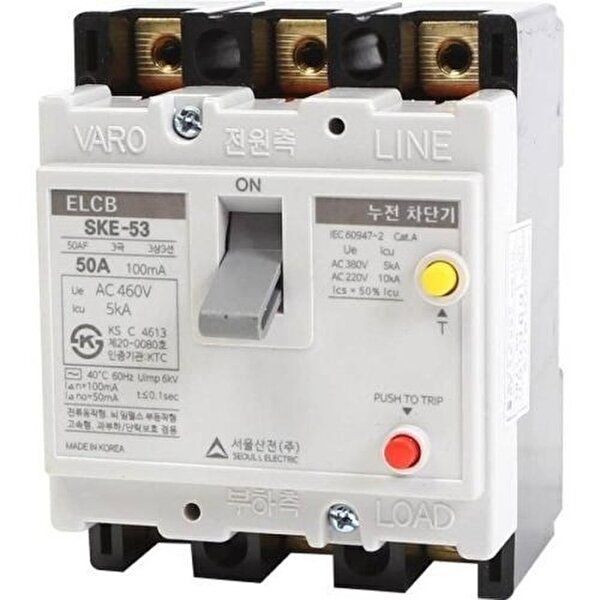 [브이와이][VCMRRK2K]서울산전 누전차단기 못주머니 SKE-53(50A)5KA