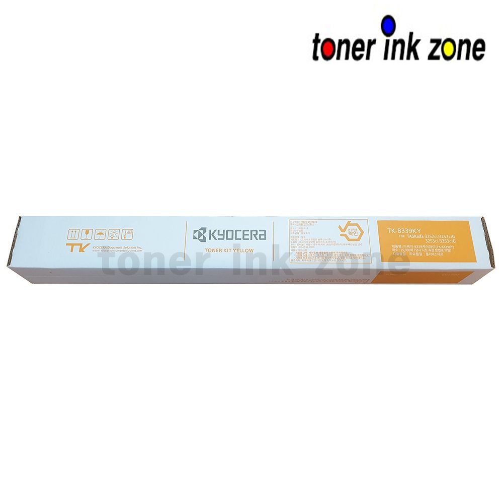 교세라 TK-8339KY 노랑 정품토너 TASKalfa 3253ci/ 3253ciG/ 3252ci/ 3252ciG