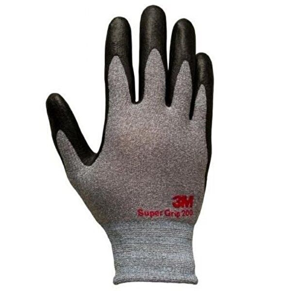 [브이와이][VCMRQA6R]NBR폼코팅장갑 회색S 3M 슈퍼그립200 10개(