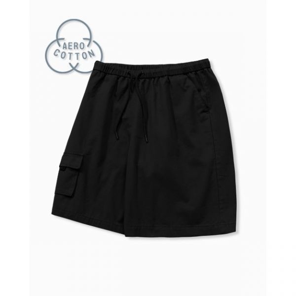 (MD PICK) 디미트리 블랙 DIMITRI BLACK 어나더 포켓 하프팬츠_블랙 DBCUPS56BK 93578