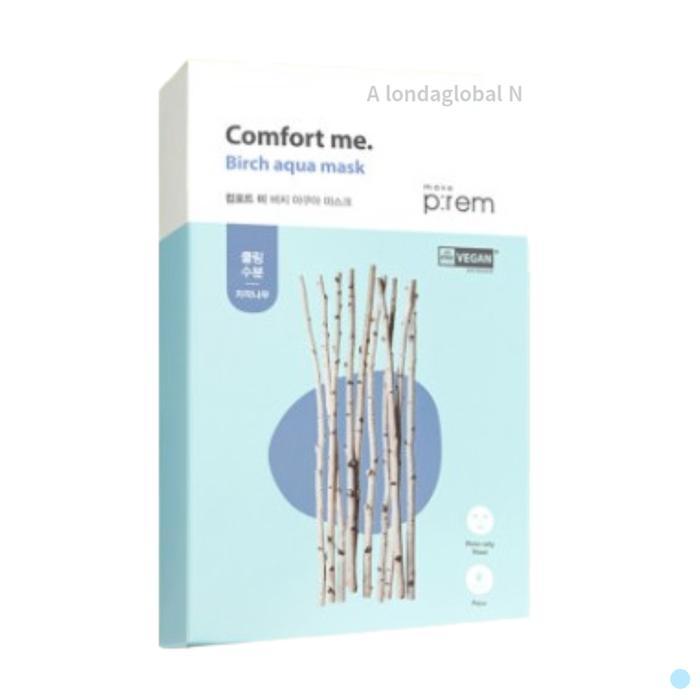 메이크프렘 컴포트미 버치 아쿠아 마스크팩 수분 10매