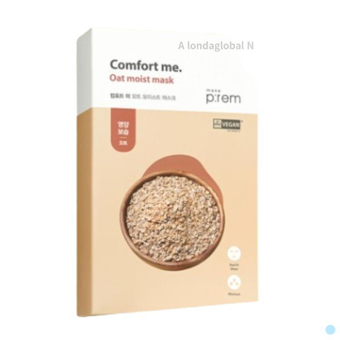 메이크프렘 컴포트미 오트 모이스트 마스크 팩 10매