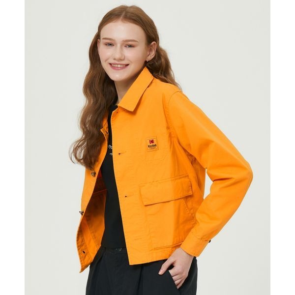 <매장정품> 코닥 KODAK 메일러 가먼트워싱 자켓 우먼 YELLOW K5122LJKC1YLW 170056