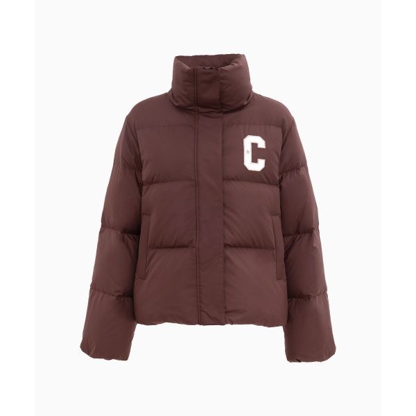 브랜드정품 컨버스 CONVERSE 커머셜 쇼트 다운 자켓 재킷 토털리 퍼지드 WCJ097-J9T 266285