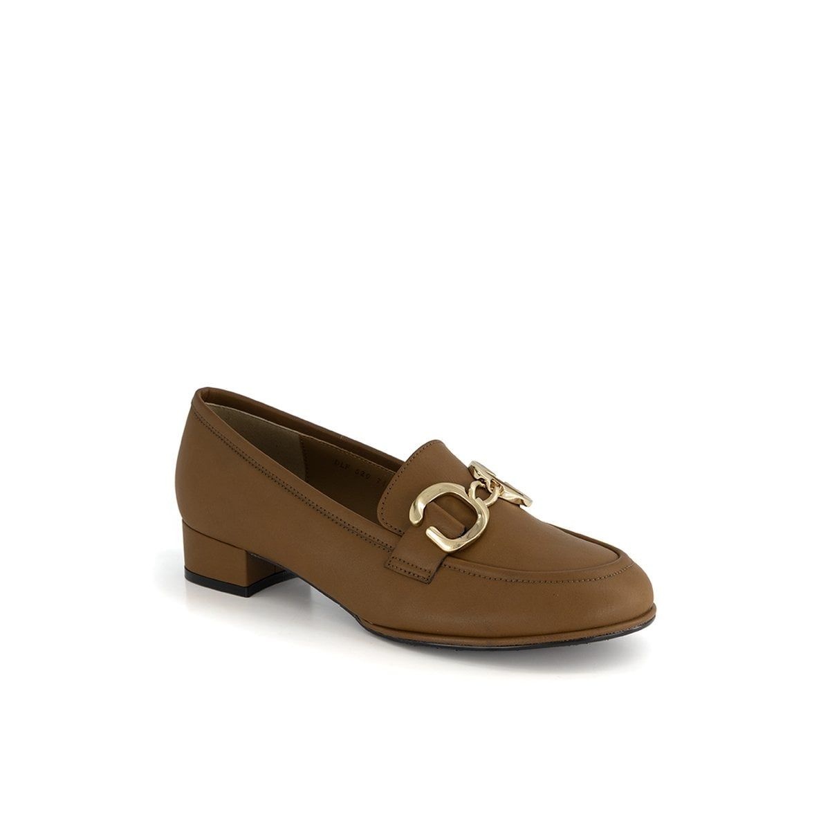 <매장정품> DAKS 닥스 여성구두 3cm 라운드토 버클장식 로퍼 DLF520KA20 (브라운) 726736