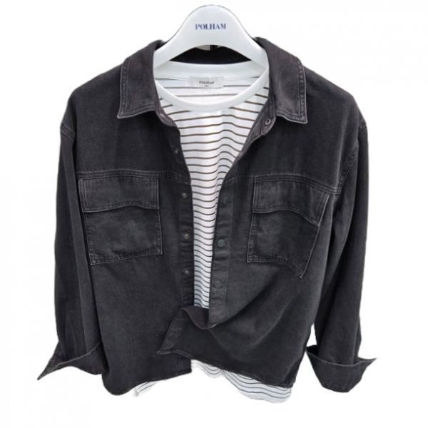 남성 데님 셔켓PHF4WC1049B_YS 629696