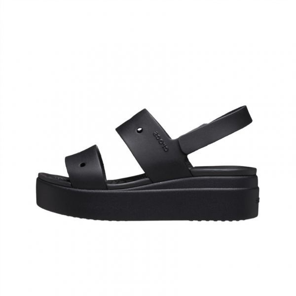 크록스 슬리퍼 샌들 CROCS 크룩스 슬라이드 브루클린 4U 블랙 378308