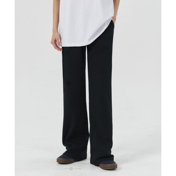 :매장정품: NOMBRE 플레어 스웻 팬츠 [블랙] 186710 911RB