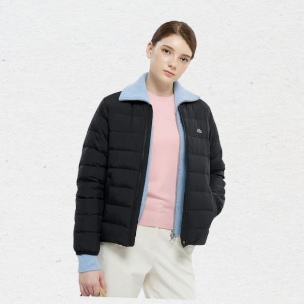 라코스테 LACOSTE 여성 경량 다운 점퍼 BF816E-55N 031 367617