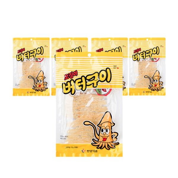 너트리 [너트리] 오징어 버터구이 40g(고추장10g 포함) x 5개