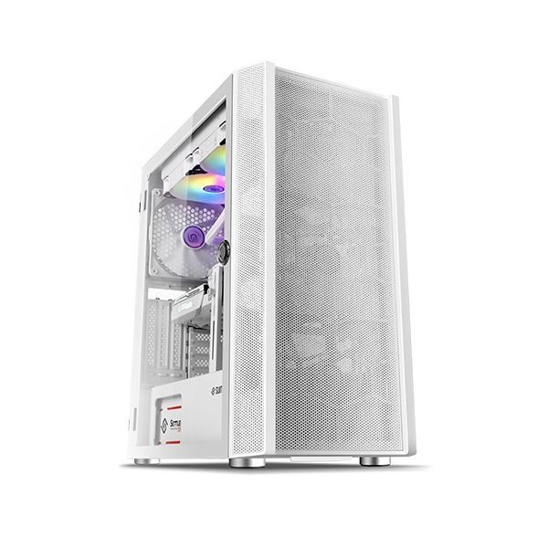 앱코 수트마스터 P1000 미들타워 PC케이스 화이트