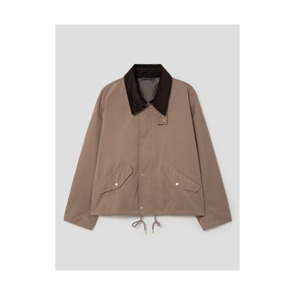 에잇세컨즈 8SECONDS 코듀로이 칼라 배색 숏 점퍼 베이지 264939CY9A 206549