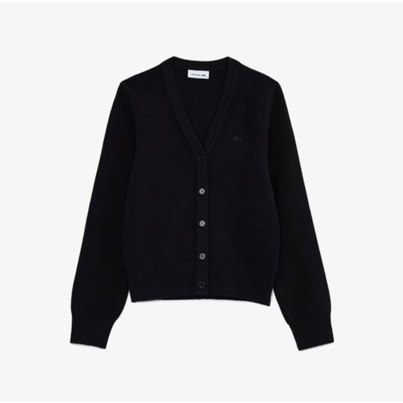 라코스테 여성 25FW 베이직 브이넥 가디건 AF209E-55N-031 769458