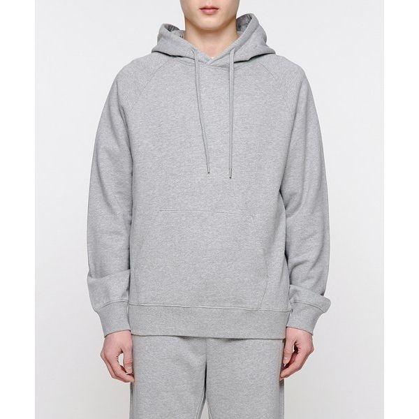 무신사스탠다드 MUSINSA STANDARD 후디드 스웨트셔츠 [멜란지 그레이] MITS0002-MG 134747