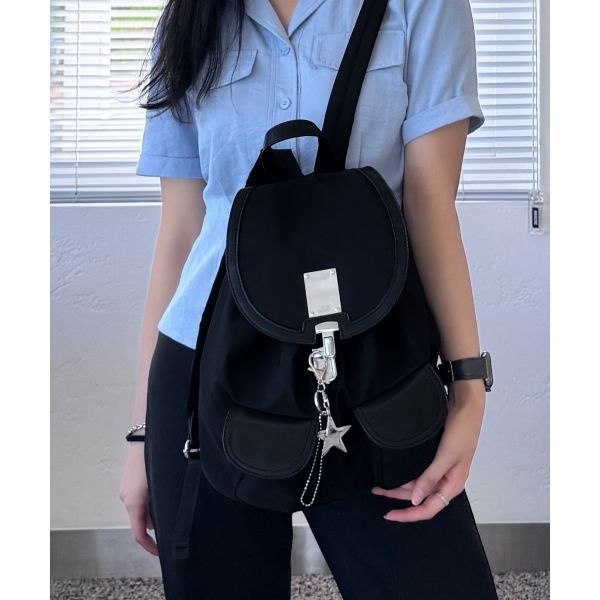 NP STUDIO 모브 미니 백팩 블랙 F25SB5 233825