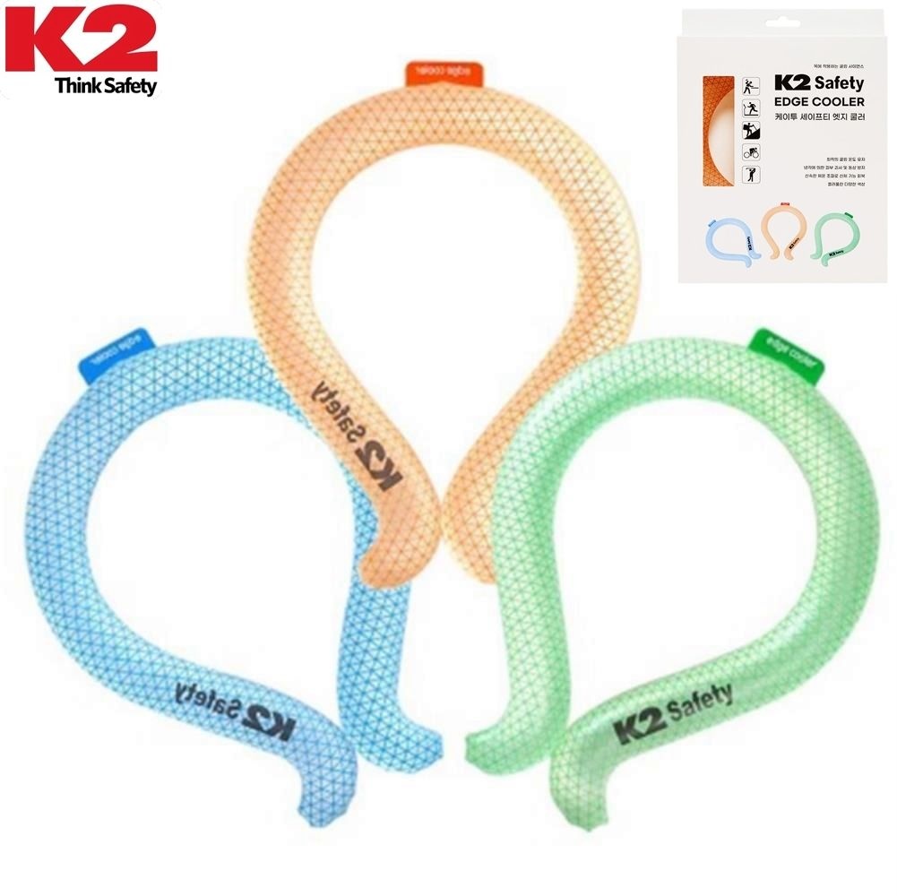 SFY협력사 K2 세이프티 목착용 최적 쿨링유지 반영구 냉매 넥쿨러 국민넥쿨러