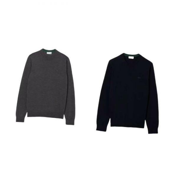 라코스테 LACOSTE 브랜드관 () (남성) 메리노울 크루넥 스웨터 AH1969-55N (2컬러 중 택 1) 519571