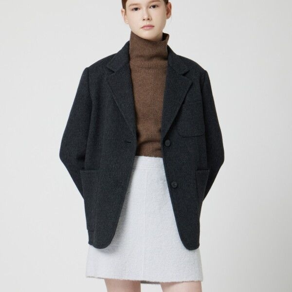 [CC collect] [AK수원점] [씨씨콜렉트] 테일러드 싱글 핸드메이드 자켓 C254MSG156