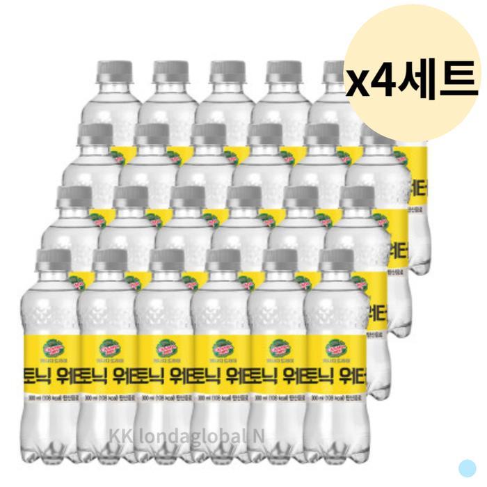 캐나다 드라이 토닉워터 탄산 음료 하이볼 300ml 96개