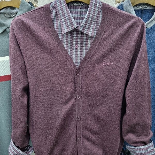 (이중우수 V넥 가디건)CDA-A8-TP9794_CA887335