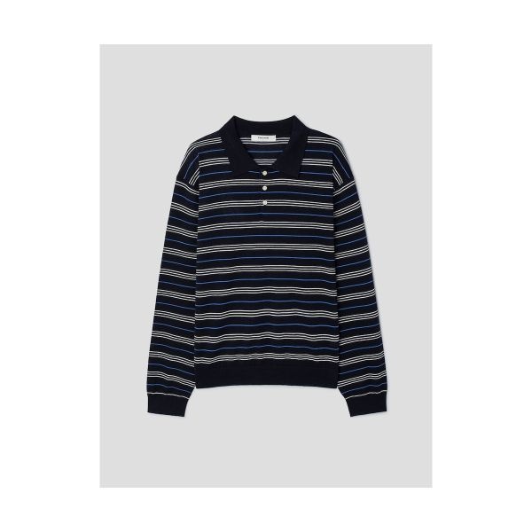 에잇세컨즈 8SECONDS 포멀 스트라이프 칼라 니트 네이비 425951LY1R 331774