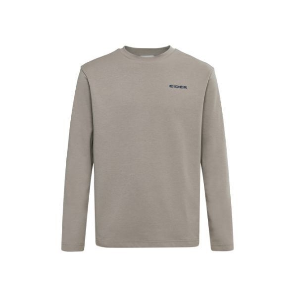 [국내매장정품] 아이더 EIDER RIDGE (릿지) 남성 긴팔 그래픽 라운드 티셔츠_DGRAYISH BEIGE DMU25253JS 162349