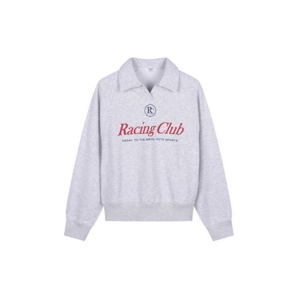 <매장정품> 탑텐 TOPTEN 여성) 테리 오픈 카라 그래픽 스웨트셔츠_MSE1TR2008 MSE1TR2008 439622