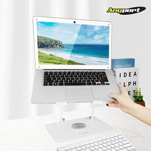 고품질 노트북 거치대 앨루미늄 초경량 받침대 태블릿거치대 태블릿받침대 회전형받침대 WFHER8Y