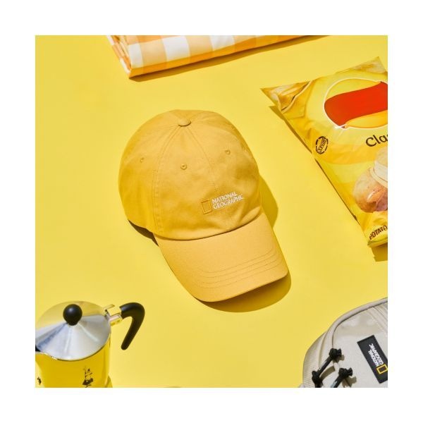 내셔널지오그래픽 NATIONALGEOGRAPHIC N255AHA510 스몰 로고캡 YELLOW N255AHA510040 248722