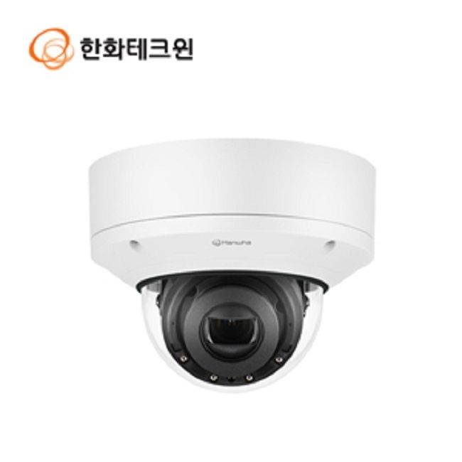 한화비젼 한화테크윈 XND-8081RE  POE 돔적외선카메라 전동가변3배줌 지능형분석CCTV 매장 아파트 병원 요양원 빌딩 상가빌