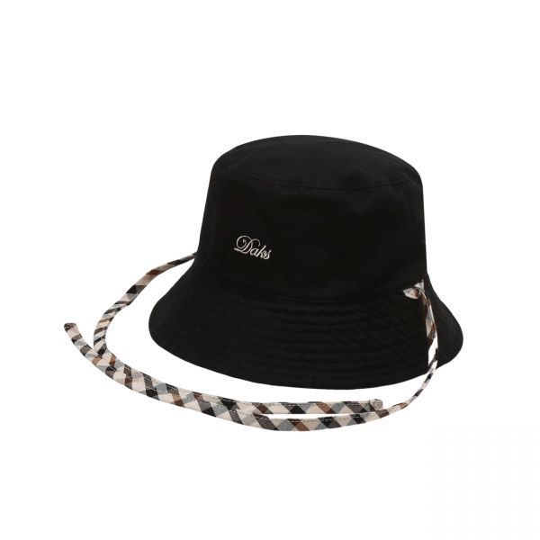 <매장정품> DAKS 닥스 DBHE3F411BK[ 신규][2ways] 체크스트랩 리버시블 버킷햇 588214