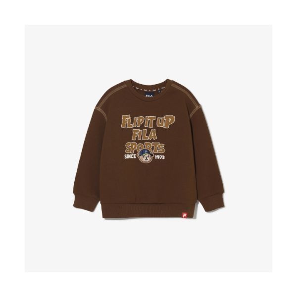 <매장정품> 휠라 FILA KIDS BUDDY 그래픽 맨투맨 1200FK253PO07X004-06218 402272